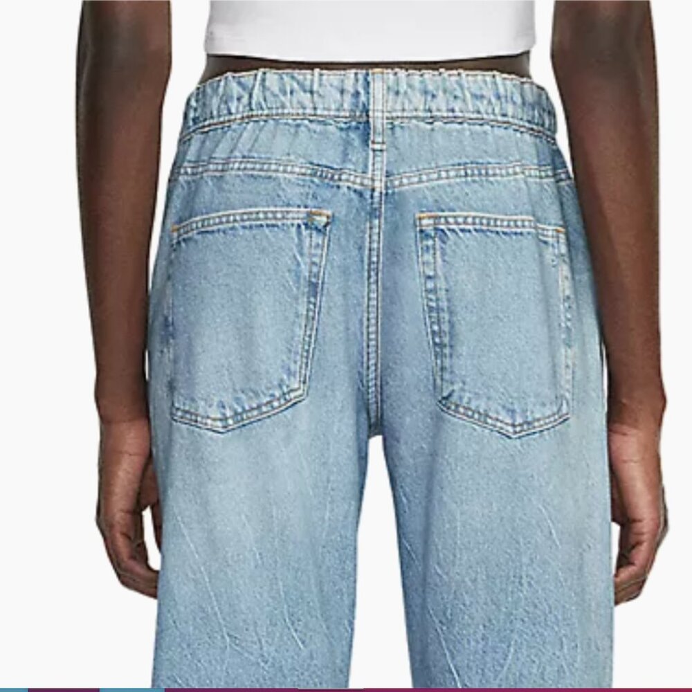 rag & bone Light Blue Denim Jogger Pants - Picture 4 of 9